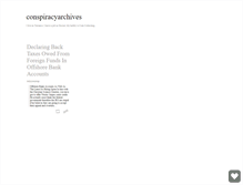 Tablet Screenshot of conspiracyarchives.tumblr.com