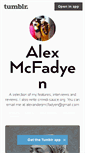 Mobile Screenshot of alexmcfadyen.tumblr.com