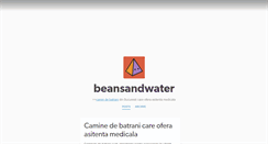 Desktop Screenshot of beansandwater.tumblr.com