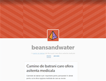 Tablet Screenshot of beansandwater.tumblr.com