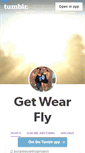 Mobile Screenshot of get-wear-fly.tumblr.com