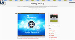 Desktop Screenshot of moneyiqapp.tumblr.com