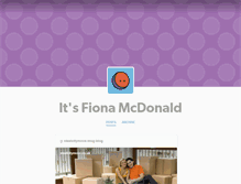 Tablet Screenshot of fionamcdonald.tumblr.com