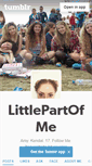 Mobile Screenshot of littlepartofme.tumblr.com