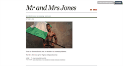 Desktop Screenshot of mrandmrsjones.tumblr.com