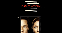 Desktop Screenshot of fuckthatfilm.tumblr.com