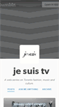 Mobile Screenshot of jesuistv.tumblr.com