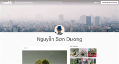 Desktop Screenshot of nguyensonduong.tumblr.com