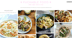 Desktop Screenshot of fuckablefood.tumblr.com