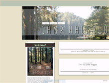 Tablet Screenshot of camp-halfblood-rp.tumblr.com
