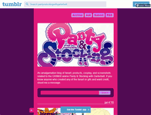 Tablet Screenshot of pantynstockingwithgarterbelt.tumblr.com