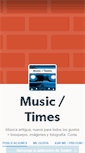 Mobile Screenshot of musicandtimes.tumblr.com
