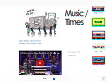 Tablet Screenshot of musicandtimes.tumblr.com