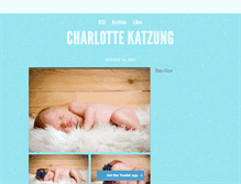 Tablet Screenshot of charlottekatzung.tumblr.com