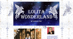 Desktop Screenshot of lolitawonderland.tumblr.com