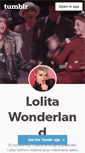 Mobile Screenshot of lolitawonderland.tumblr.com