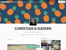 Tablet Screenshot of christiankatarn.tumblr.com