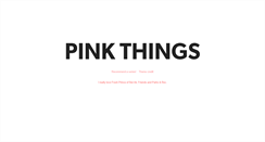 Desktop Screenshot of love-pink.tumblr.com