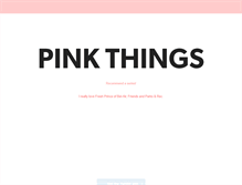 Tablet Screenshot of love-pink.tumblr.com