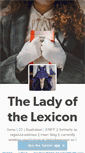 Mobile Screenshot of ladylexicon.tumblr.com