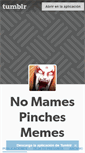 Mobile Screenshot of nomamespinchesmemes.tumblr.com