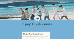 Desktop Screenshot of kpopconfessions.tumblr.com