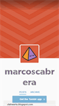 Mobile Screenshot of marcoscabrera.tumblr.com