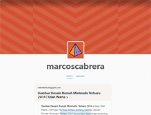 Tablet Screenshot of marcoscabrera.tumblr.com