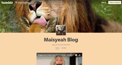 Desktop Screenshot of maisyeah.tumblr.com