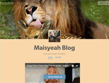 Tablet Screenshot of maisyeah.tumblr.com