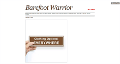 Desktop Screenshot of barefootwarrior.tumblr.com