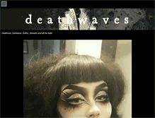 Tablet Screenshot of deathwaves.tumblr.com