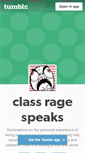 Mobile Screenshot of classragespeaks.tumblr.com