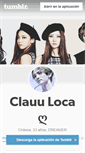 Mobile Screenshot of clauuloca.tumblr.com