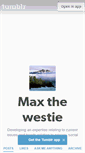 Mobile Screenshot of maxthewestie.tumblr.com