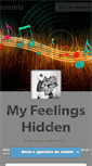 Mobile Screenshot of my-feelings-hidden.tumblr.com