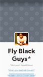 Mobile Screenshot of flyblackguys.tumblr.com
