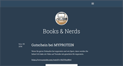 Desktop Screenshot of booksandnerds.tumblr.com
