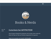Tablet Screenshot of booksandnerds.tumblr.com