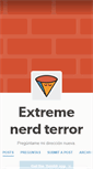 Mobile Screenshot of extremenerdterror.tumblr.com