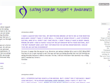 Tablet Screenshot of eatingdisordersupport.tumblr.com