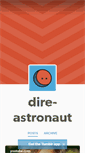 Mobile Screenshot of dire-astronaut.tumblr.com