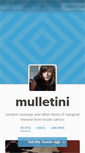 Mobile Screenshot of mulletini.tumblr.com