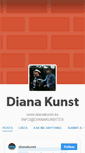 Mobile Screenshot of dianakunst.tumblr.com