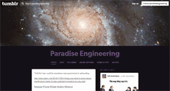 Desktop Screenshot of paradiseengineering.tumblr.com