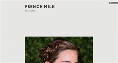 Desktop Screenshot of frenchmilk.tumblr.com