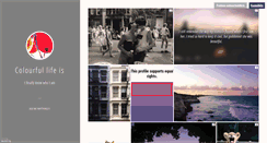 Desktop Screenshot of colourfullifeis.tumblr.com