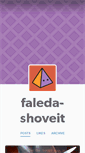 Mobile Screenshot of faledashoveit.tumblr.com