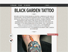 Tablet Screenshot of blackgardentattoo.tumblr.com