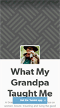 Mobile Screenshot of granpataughtme.tumblr.com
